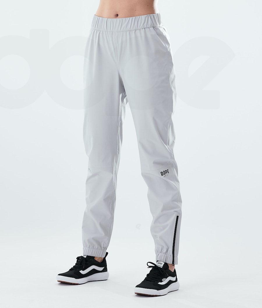 Light Grey Women's Dope Drizzard W Outdoor Pants | NZ_D1222