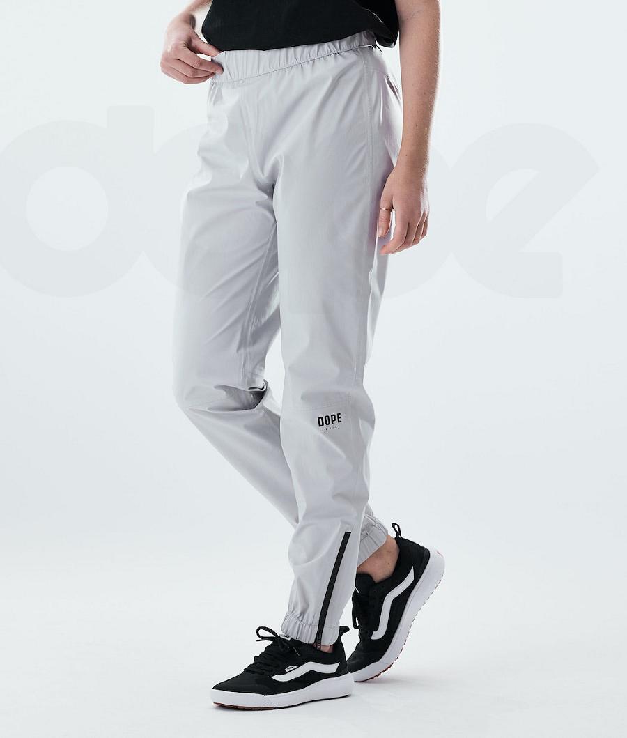 Light Grey Women\'s Dope Drizzard W Outdoor Pants | NZ_D1222
