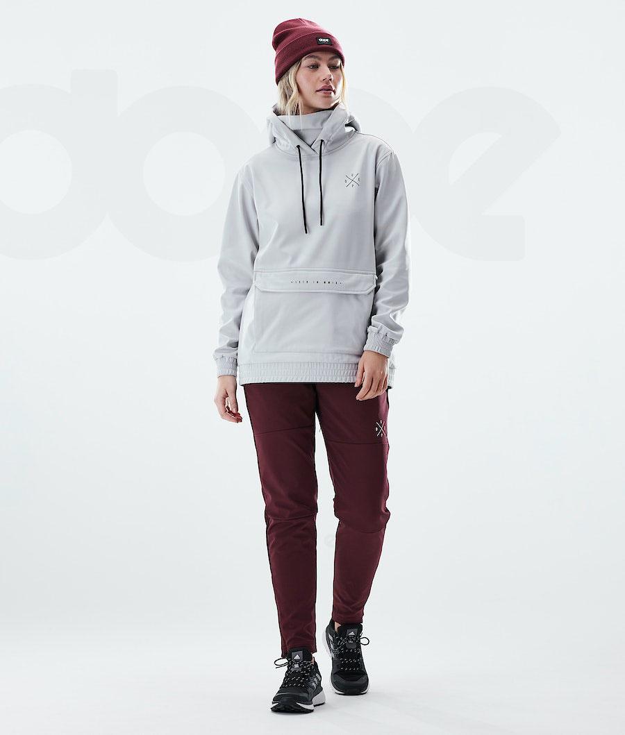 Light Grey Women's Dope Nomad W Outdoor Jackets | NZ_D1931