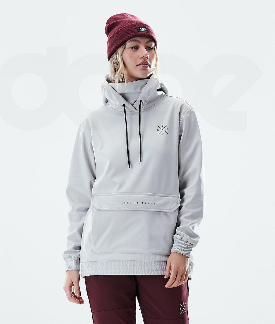 Light Grey Women\'s Dope Nomad W Outdoor Jackets | NZ_D1931