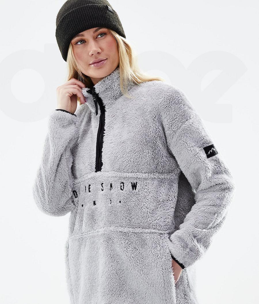 Light Grey Women's Dope Pile W 2021 Fleece | NZ_D1896