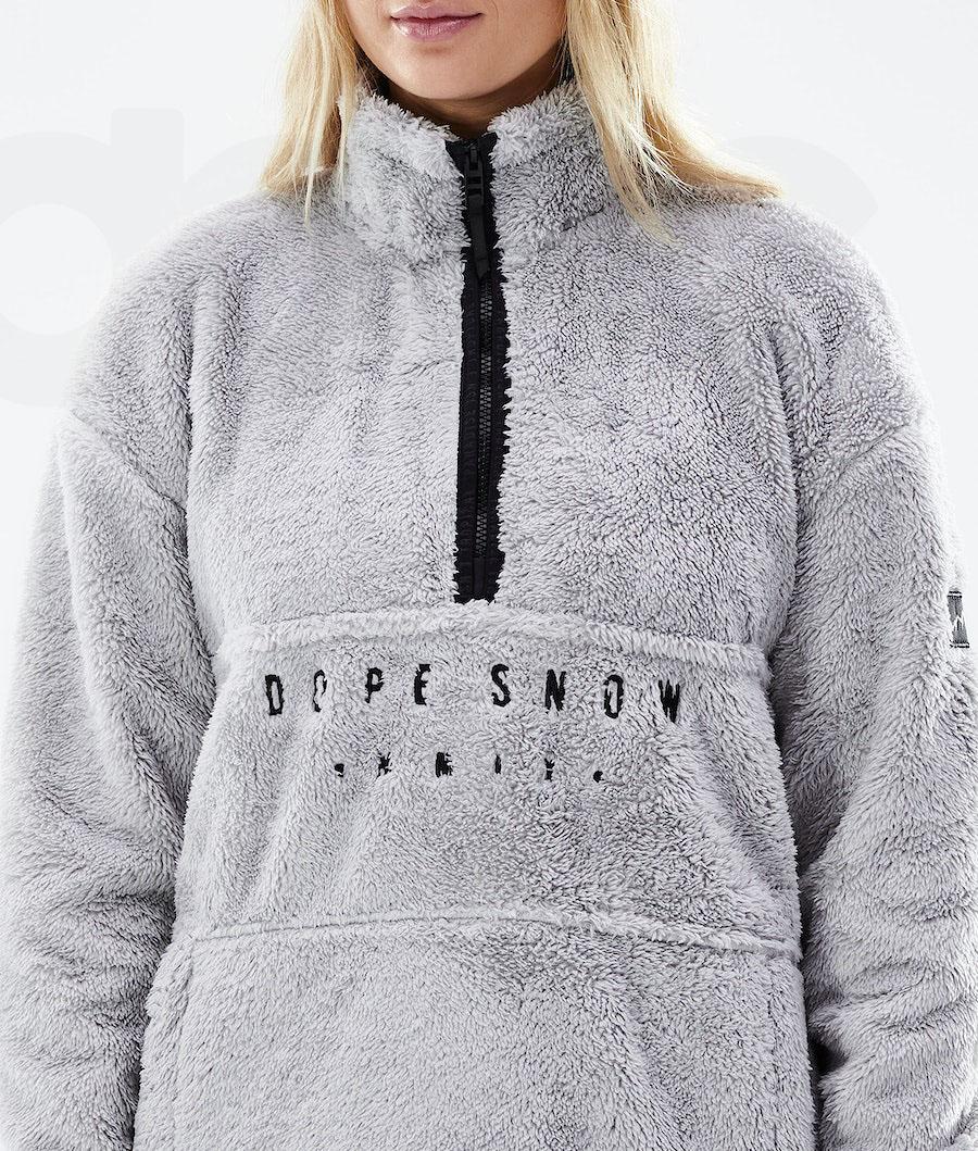 Light Grey Women's Dope Pile W 2021 Fleece | NZ_D1896