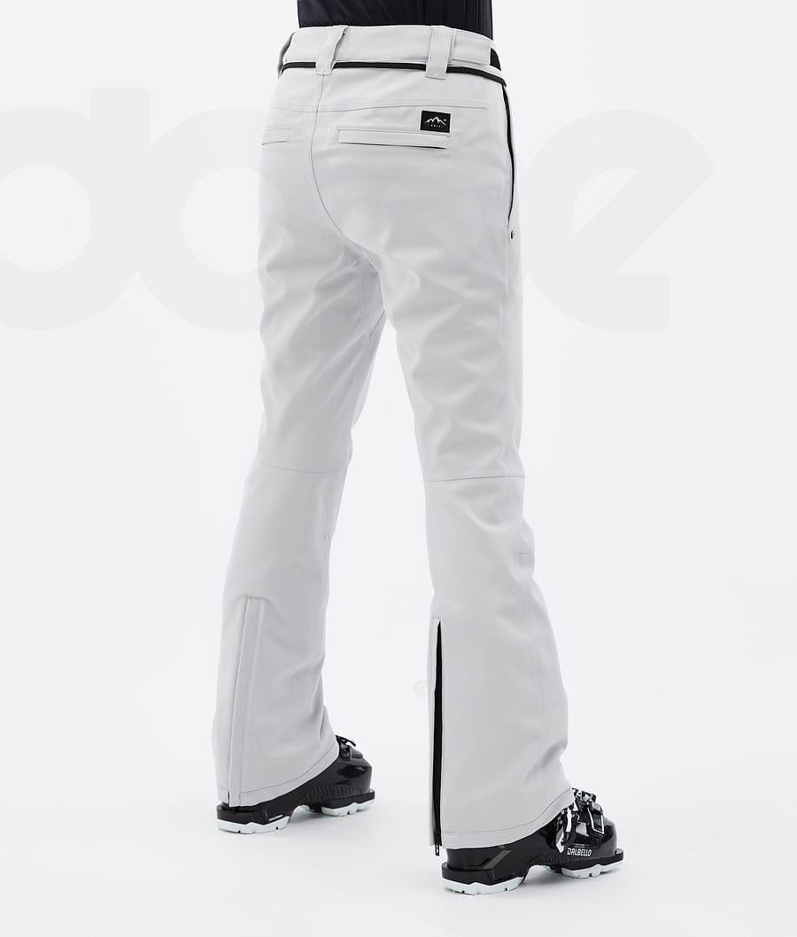 Light Grey Women's Dope Tigress W Ski Pants | NZ_D1017