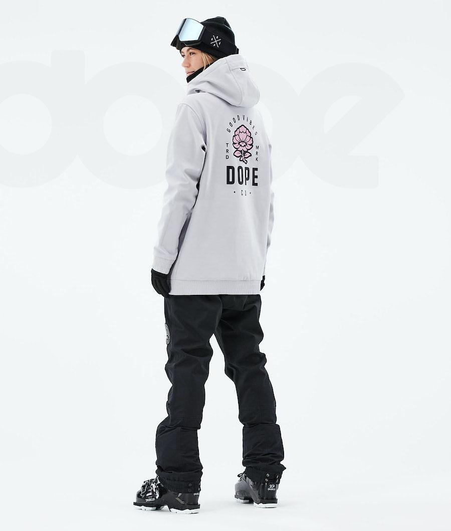 Light Grey Women's Dope Yeti 2021 Ski Jackets | NZ_D1779