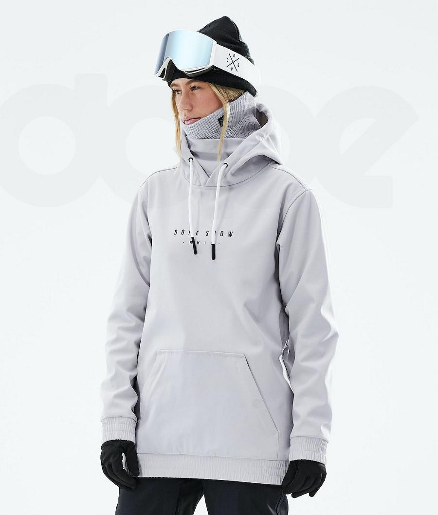 Light Grey Women's Dope Yeti 2021 Ski Jackets | NZ_D1956