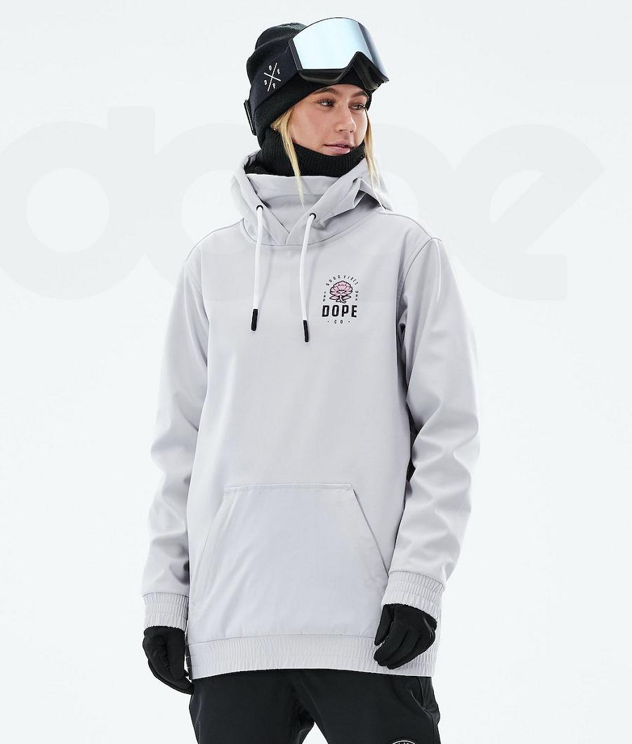 Light Grey Women's Dope Yeti W 2021 Snowboard Jackets | NZ_D2201
