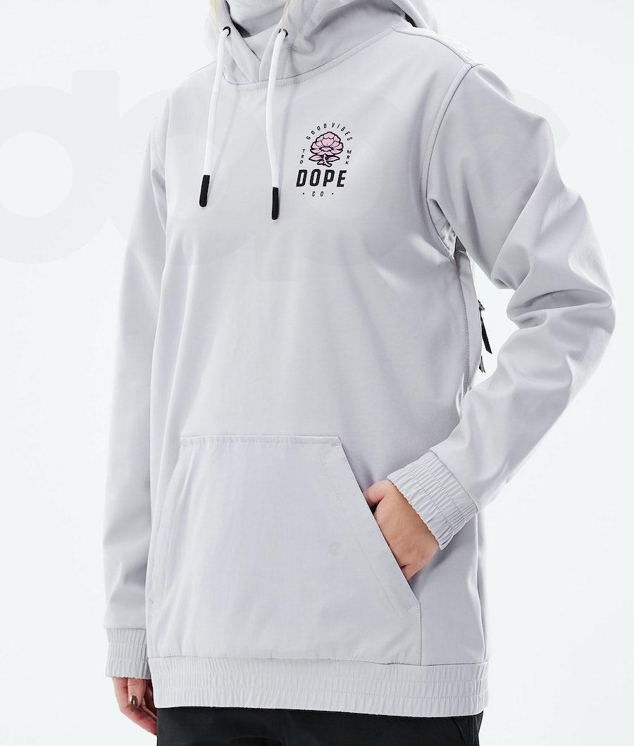 Light Grey Women's Dope Yeti W 2021 Snowboard Jackets | NZ_D2201