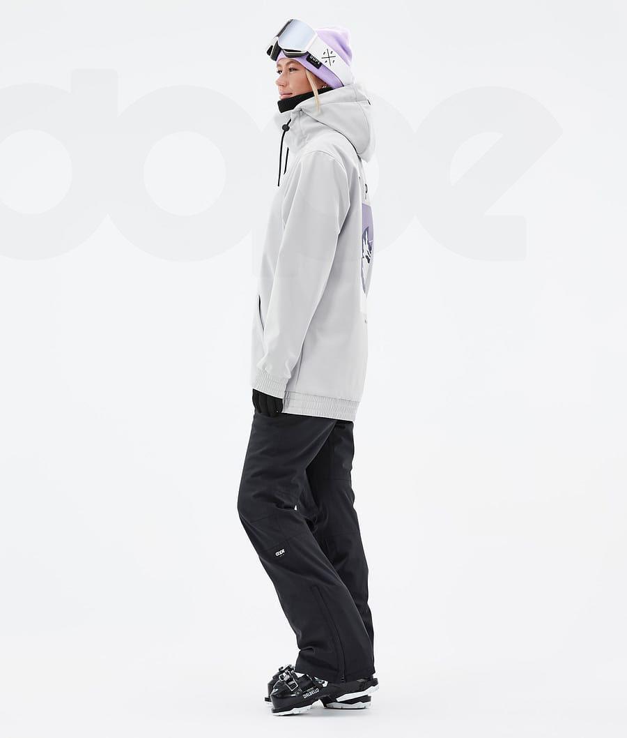 Light Grey Women's Dope Yeti W Ski Jackets | NZ_D1039