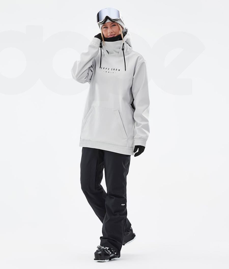 Light Grey Women's Dope Yeti W Ski Jackets | NZ_D1521