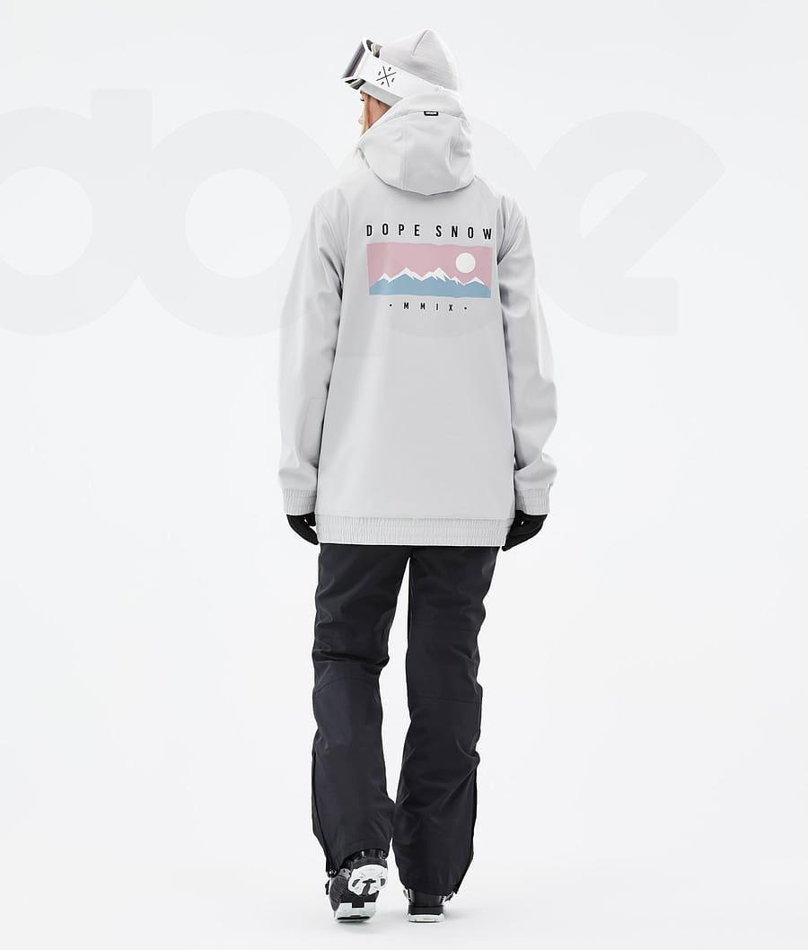 Light Grey Women's Dope Yeti W Ski Jackets | NZ_D1521