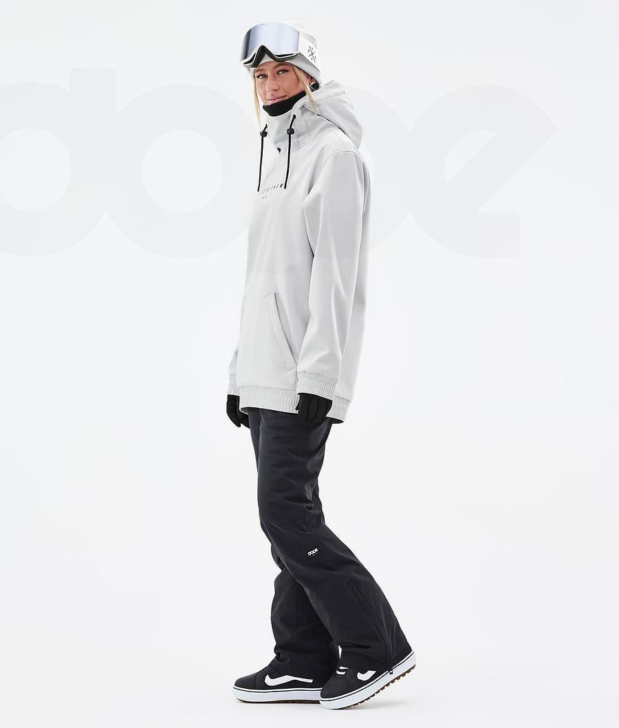 Light Grey Women's Dope Yeti W Snowboard Jackets | NZ_D1081