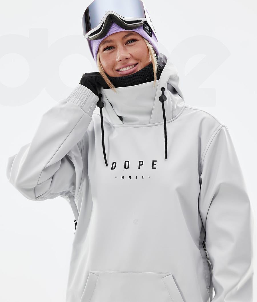 Light Grey Women's Dope Yeti W Snowboard Jackets | NZ_D1958