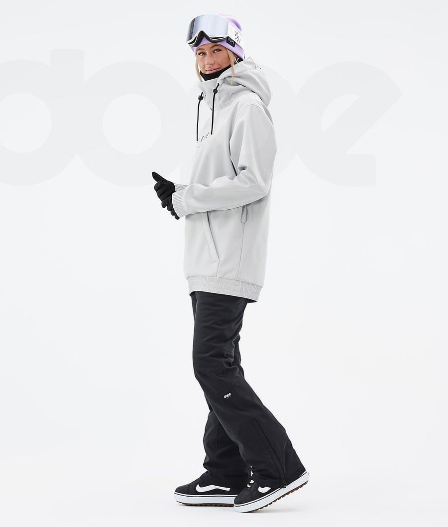 Light Grey Women's Dope Yeti W Snowboard Jackets | NZ_D1958