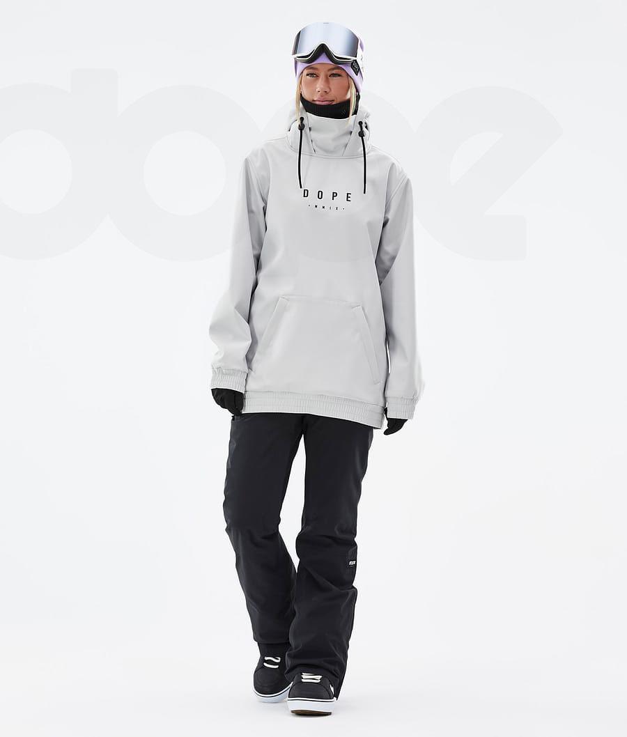 Light Grey Women's Dope Yeti W Snowboard Jackets | NZ_D1958