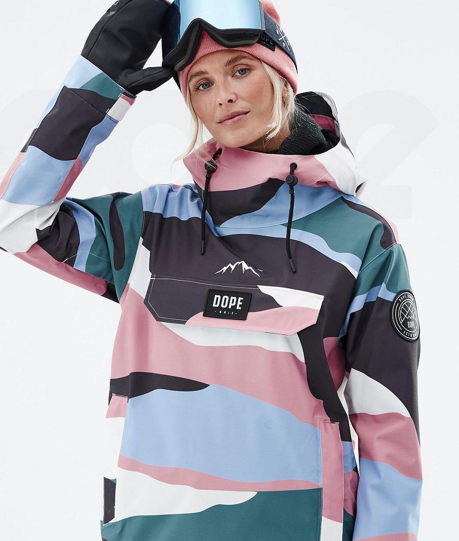 Multicolor Women's Dope Blizzard W Snowboard Jackets | NZ_D1762
