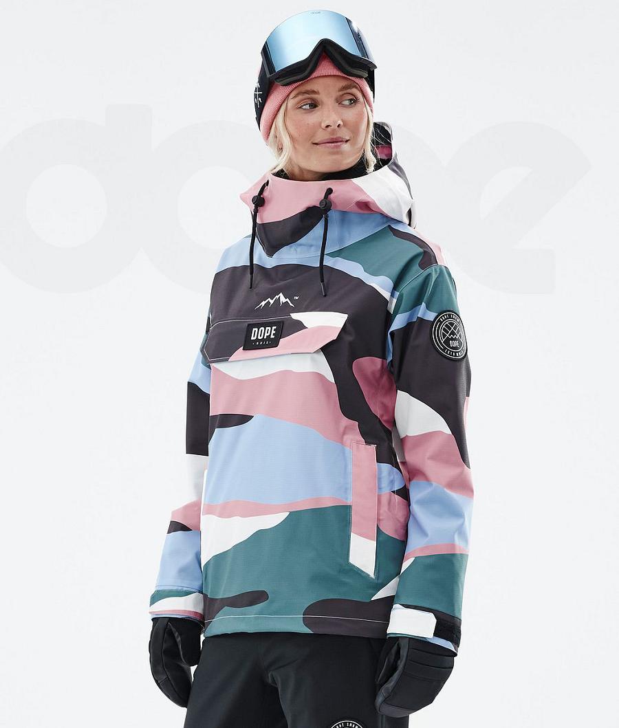 Multicolor Women\'s Dope Blizzard W Snowboard Jackets | NZ_D1762