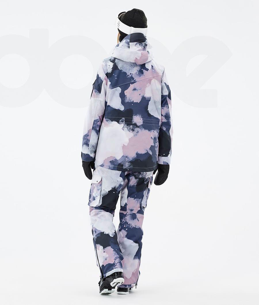 Navy / Pink Women's Dope Adept W Ski Jackets | NZ_D1609