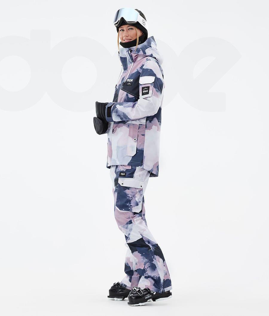 Navy / Pink Women's Dope Adept W Ski Jackets | NZ_D1609