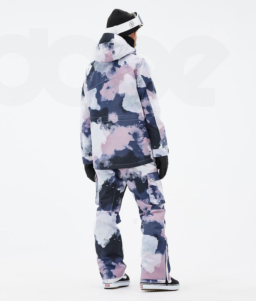 Navy / Pink Women's Dope Adept W Snowboard Jackets | NZ_D1842
