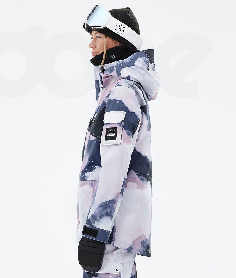Navy / Pink Women's Dope Adept W Snowboard Jackets | NZ_D1842
