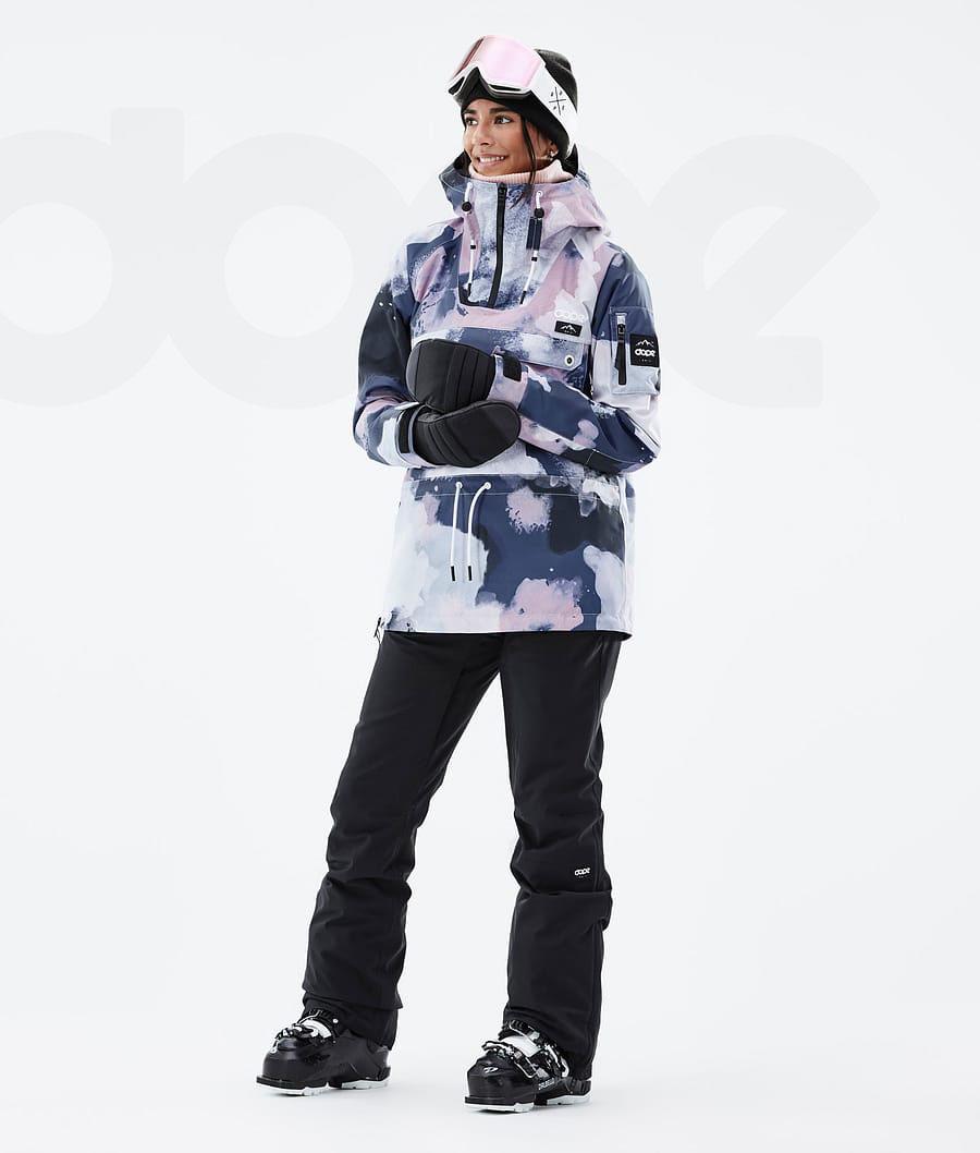 Navy / Pink Women's Dope Annok W Ski Jackets | NZ_D1370