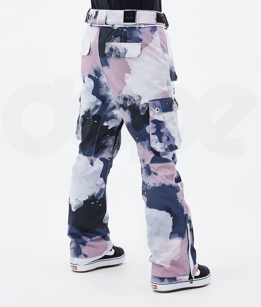 Navy / Pink Women's Dope Iconic W Snowboard Pants | NZ_D2328