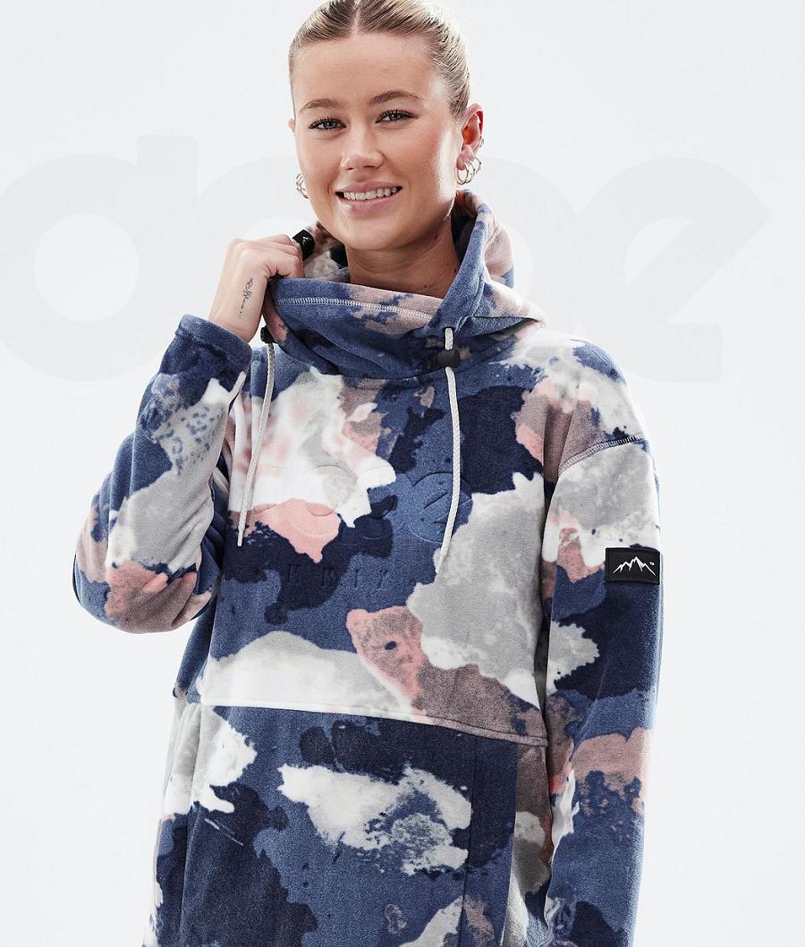 Navy Women's Dope Cozy II W Fleece | NZ_D1083