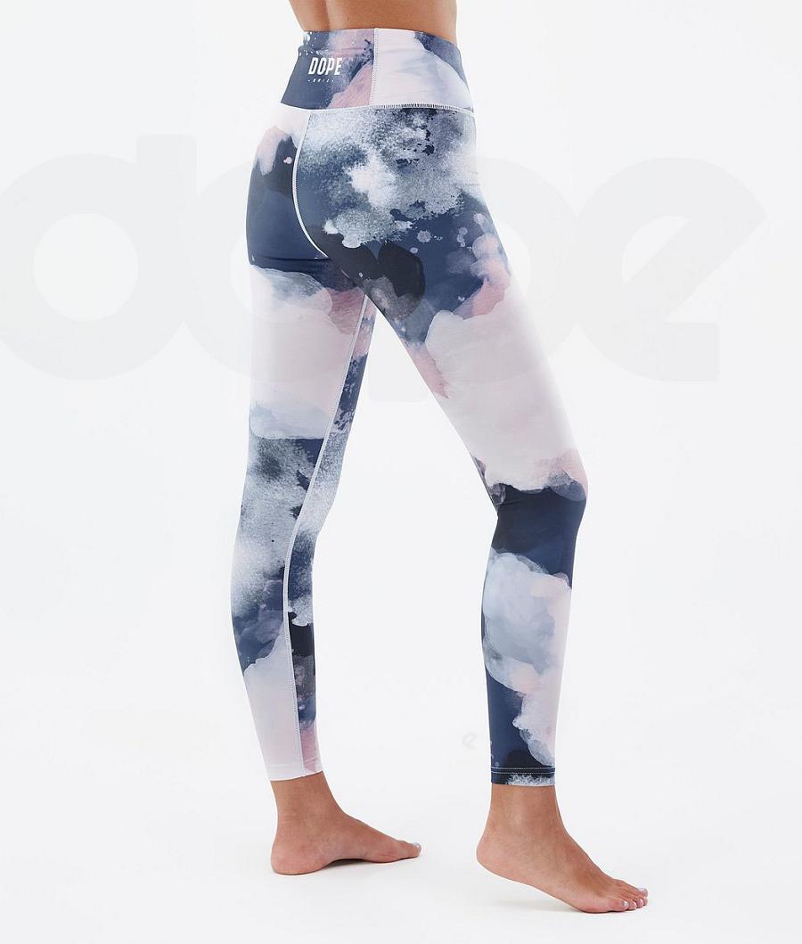 Navy Women's Dope Snuggle W Base Layer Pants | NZ_D2163