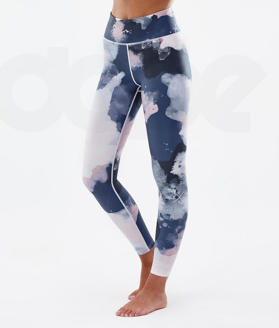 Navy Women\'s Dope Snuggle W Base Layer Pants | NZ_D2163