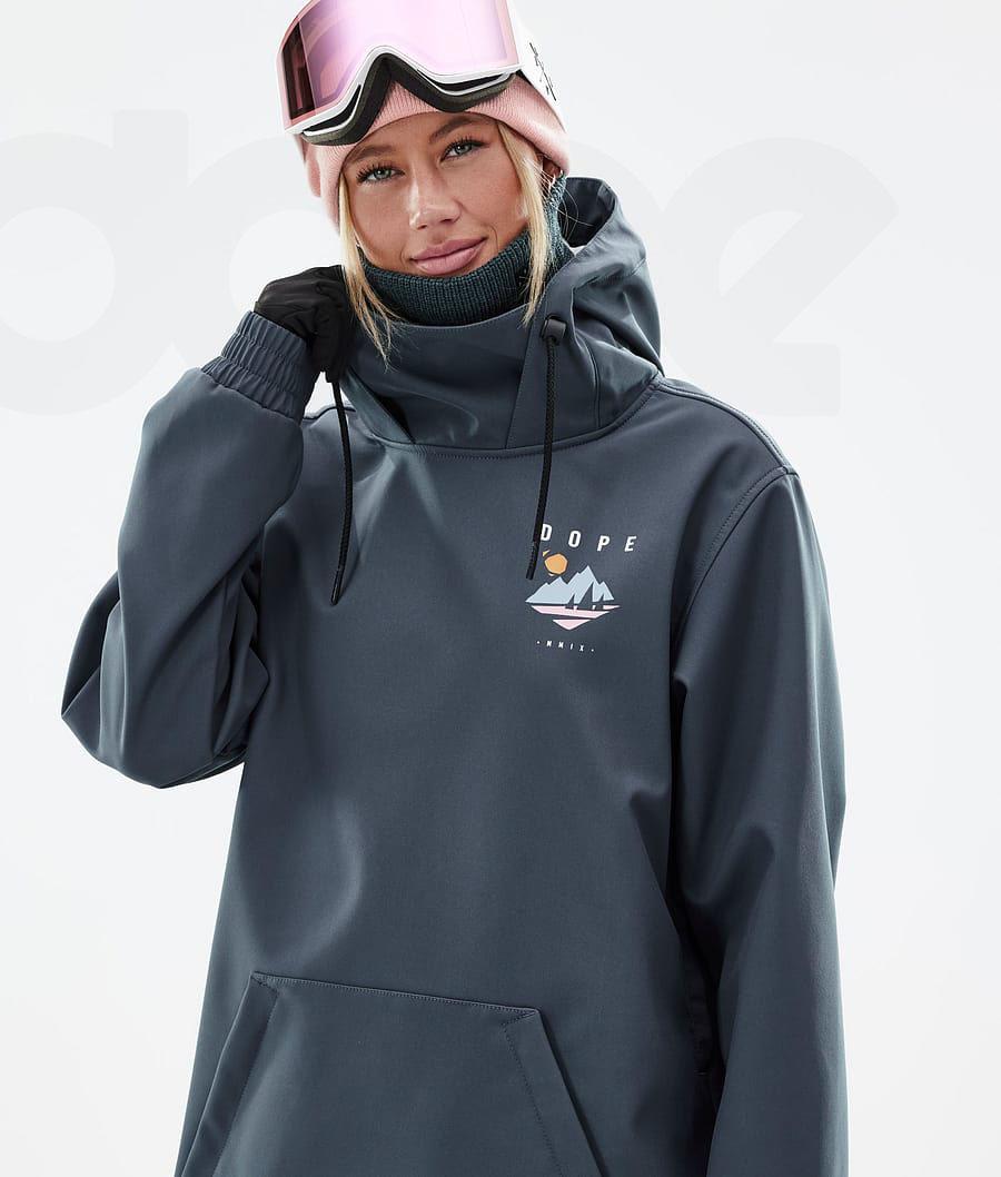Navy Women's Dope Yeti W Ski Jackets | NZ_D1642