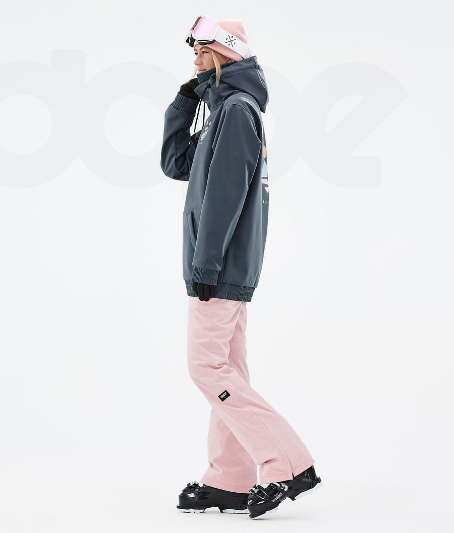 Navy Women's Dope Yeti W Ski Jackets | NZ_D1642