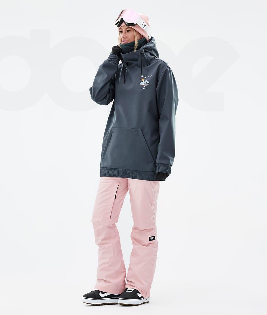 Navy Women's Dope Yeti W Snowboard Jackets | NZ_D2259