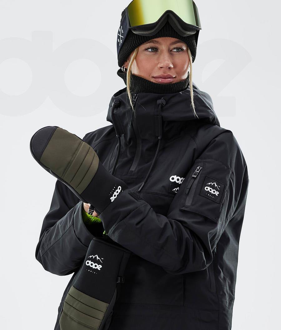 Olive Men's Dope Ace Snowboard Gloves | NZ_D2083