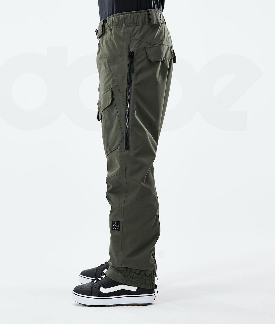 Olive Men's Dope Antek 2021 Snowboard Pants | NZ_D2264