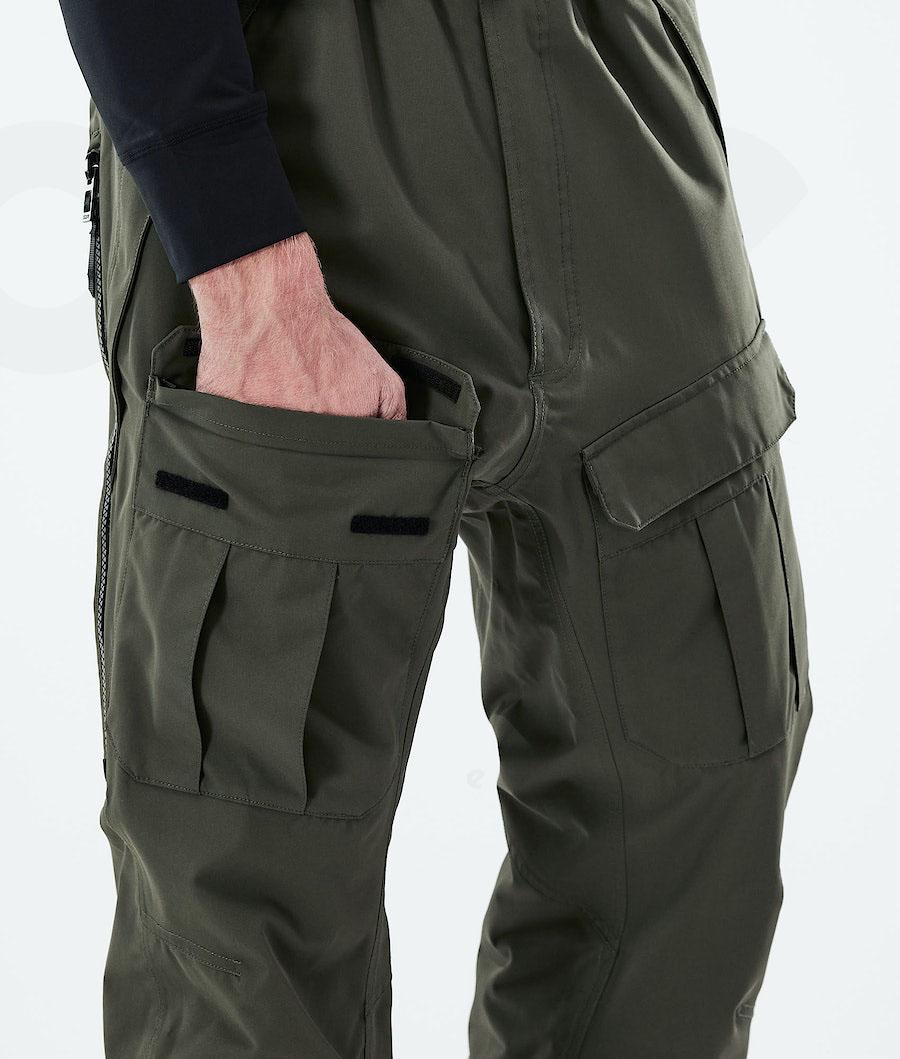 Olive Men's Dope Antek 2021 Snowboard Pants | NZ_D2264