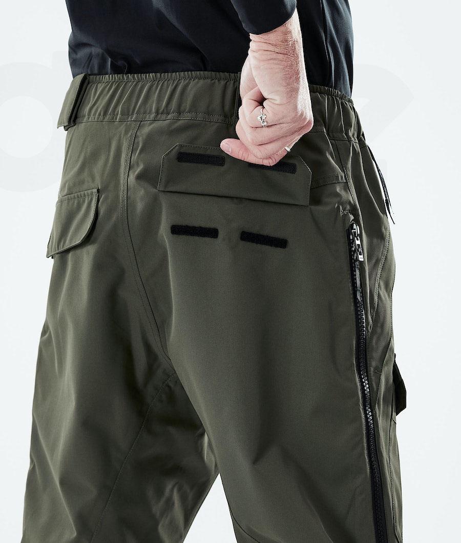 Olive Men's Dope Antek 2021 Snowboard Pants | NZ_D2264
