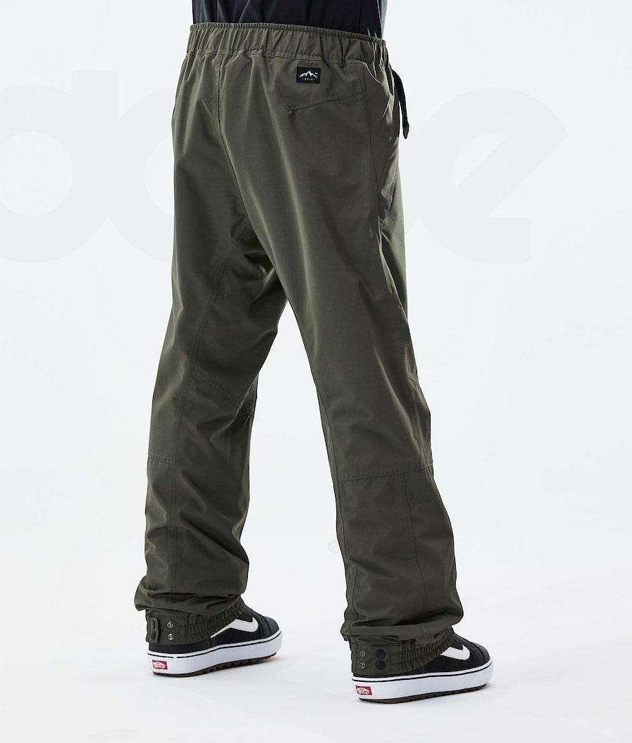 Olive Men's Dope Blizzard 2021 Snowboard Pants | NZ_D2052
