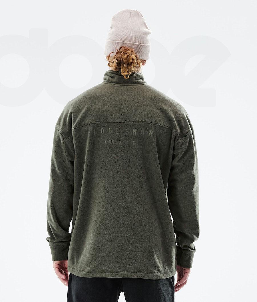 Olive Men's Dope Comfy 2021 Fleece | NZ_D2474