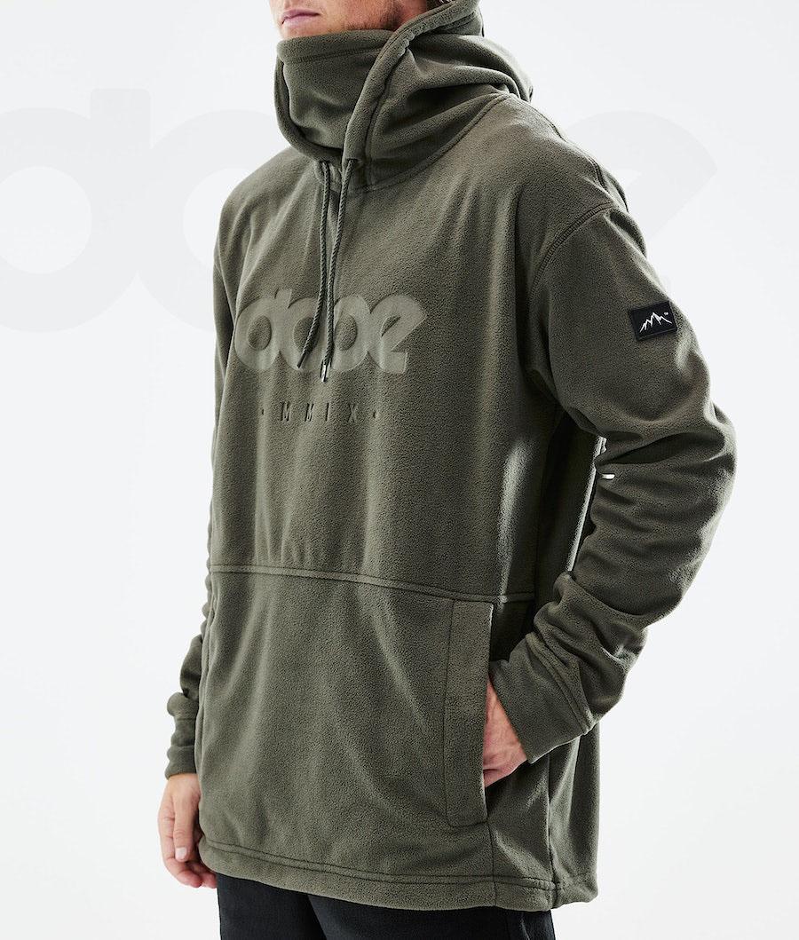 Olive Men's Dope Cozy II 2021 Fleece | NZ_D2314