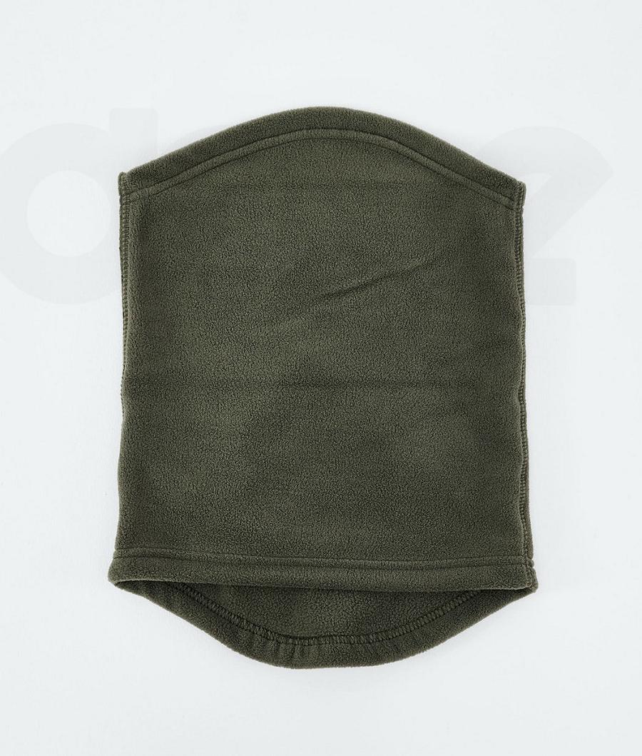 Olive Men's Dope Cozy Tube Facemasks | NZ_D2210