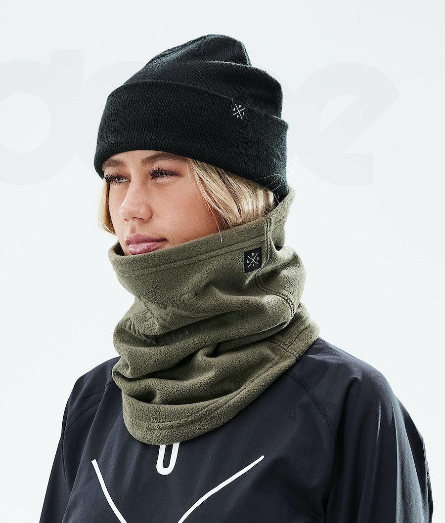 Olive Men's Dope Cozy Tube Facemasks | NZ_D2210