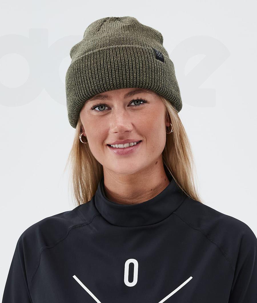Olive Men's Dope Drifter II Beanies | NZ_D1147