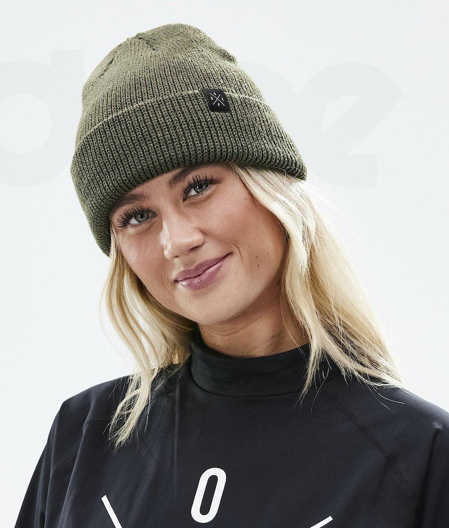 Olive Men's Dope Drifter II Beanies | NZ_D1938