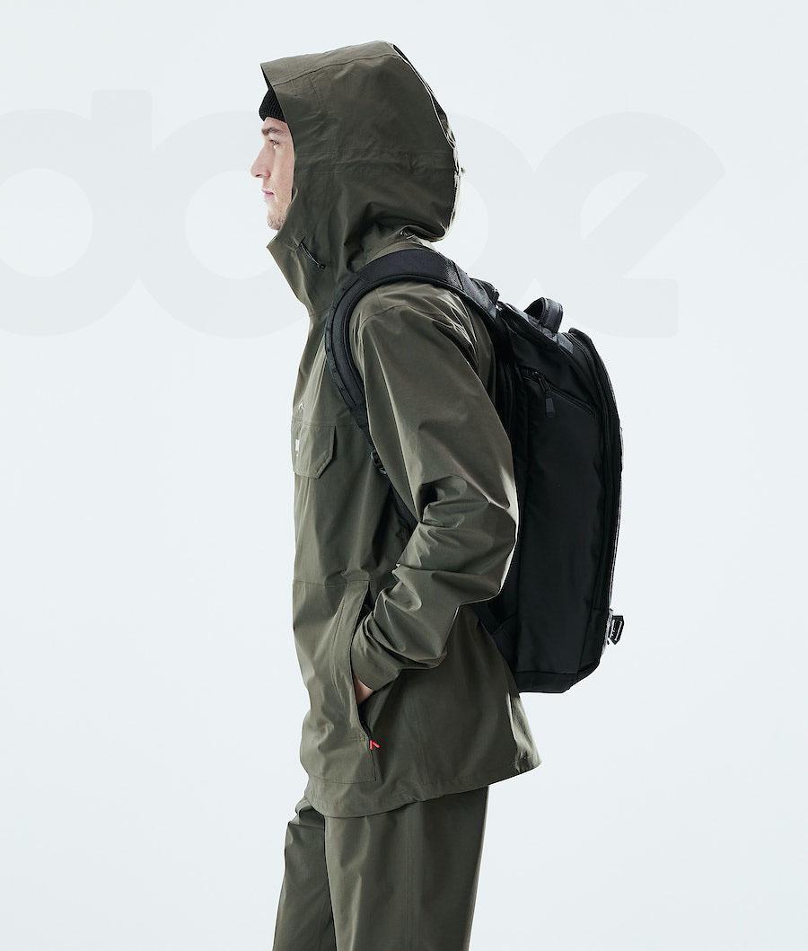 Olive Men's Dope Drizzard Outdoor Jackets | NZ_D1647