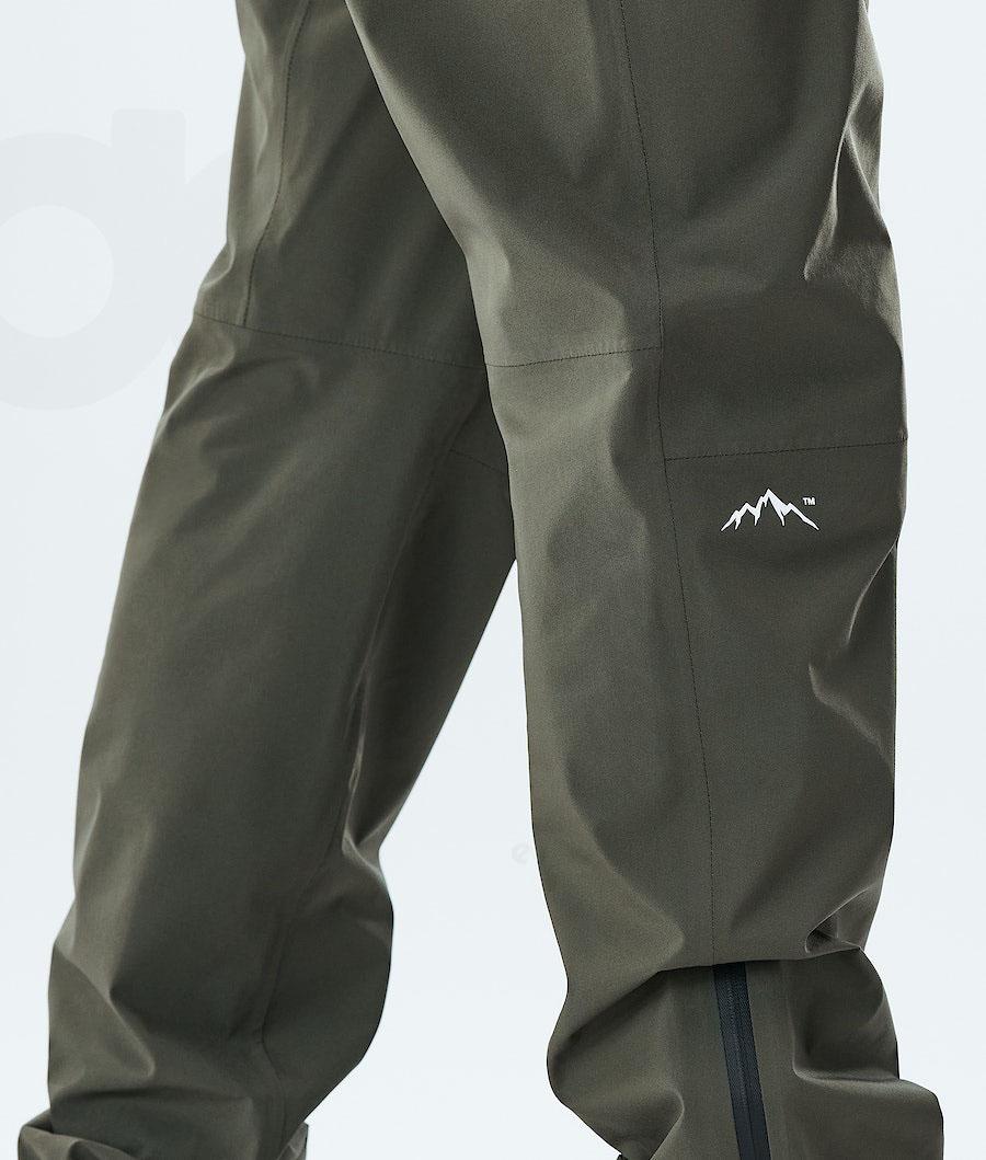 Olive Men's Dope Drizzard Outdoor Pants | NZ_D2160