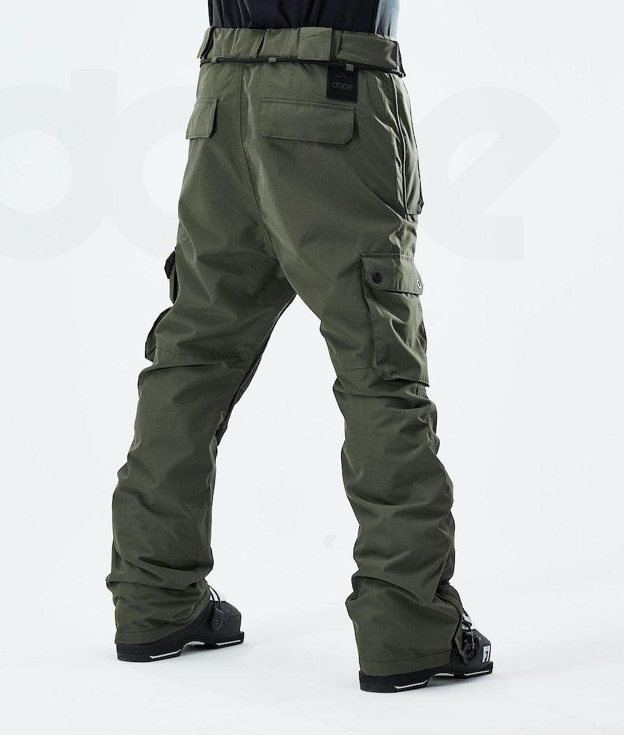 Olive Men's Dope Iconic 2021 Ski Pants | NZ_D2101