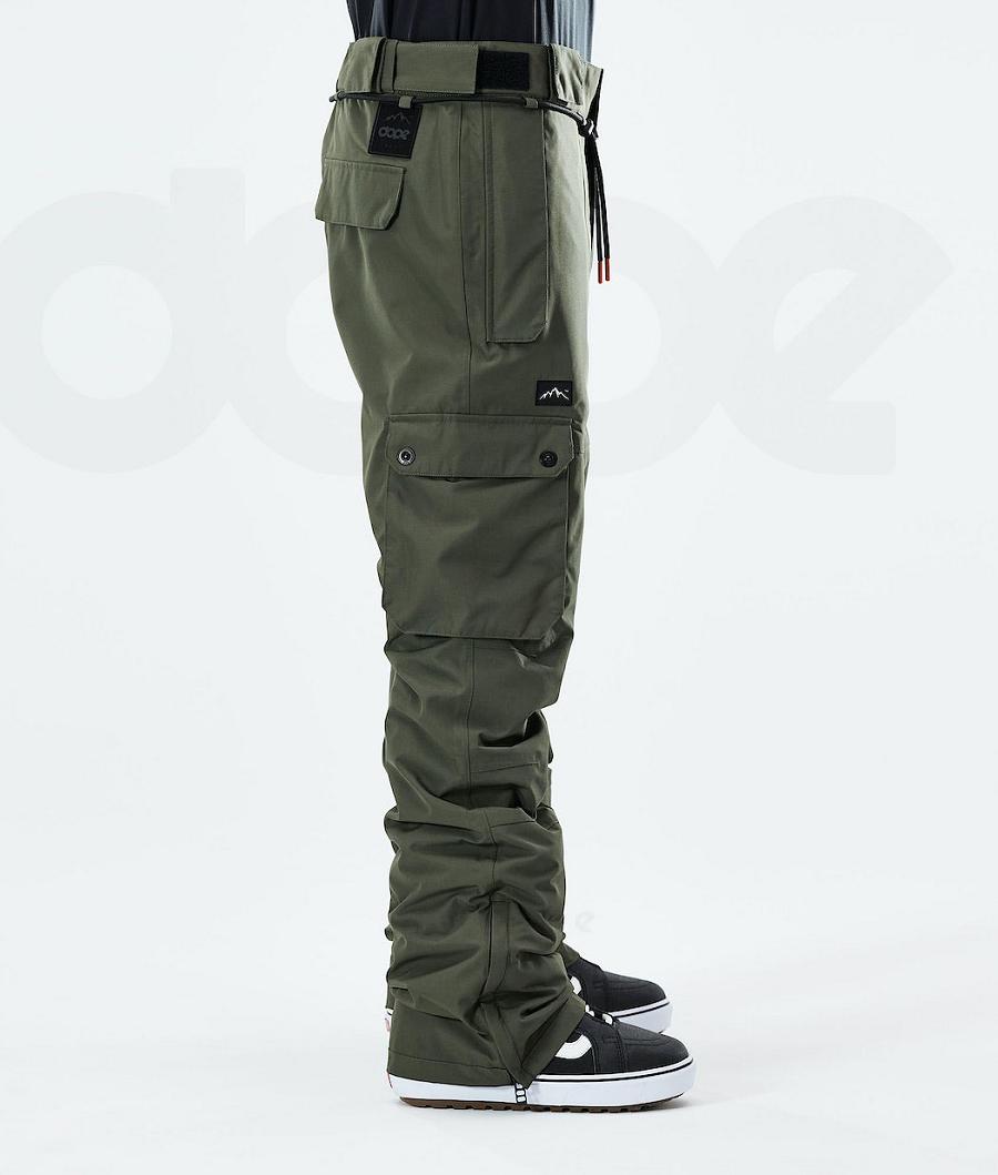 Olive Men's Dope Iconic 2021 Snowboard Pants | NZ_D2318