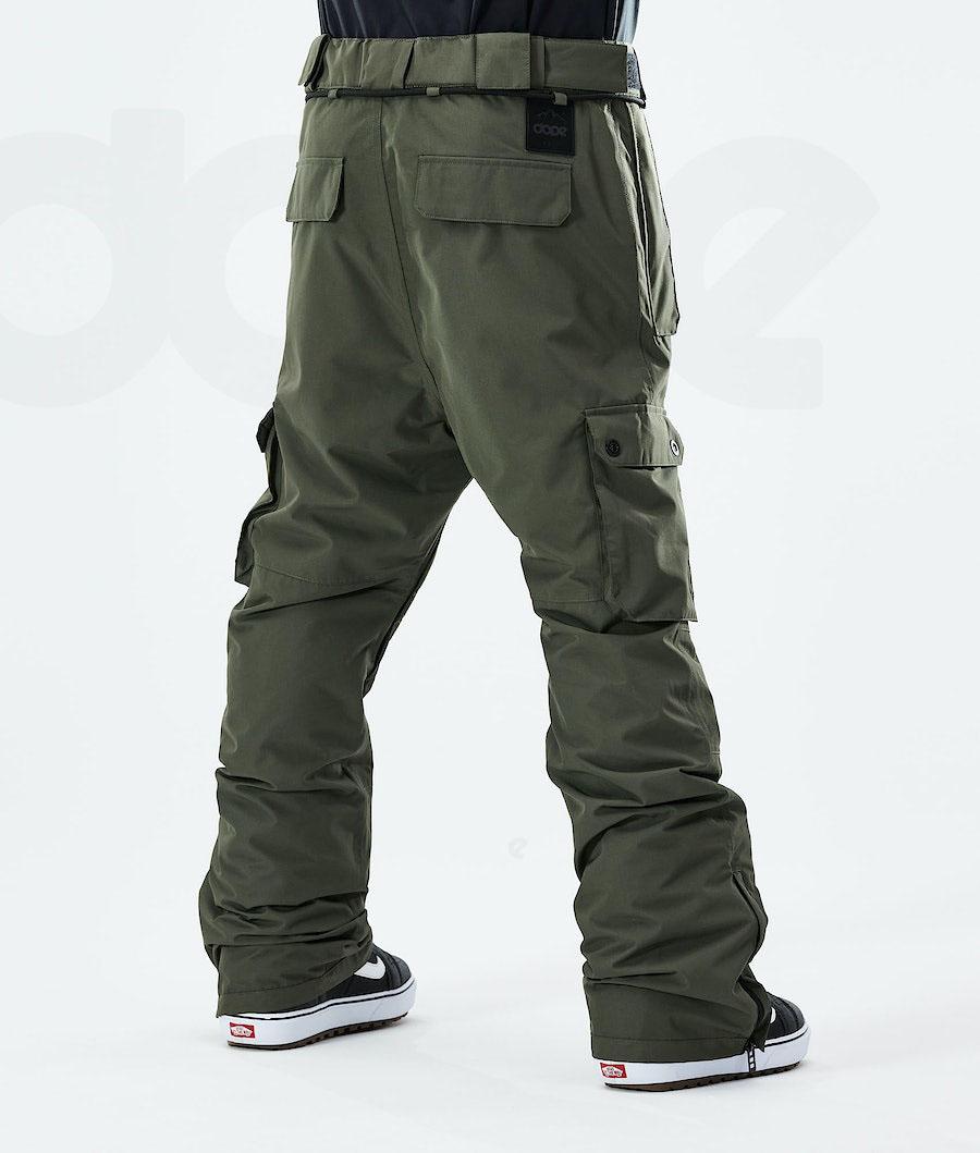 Olive Men's Dope Iconic 2021 Snowboard Pants | NZ_D2318