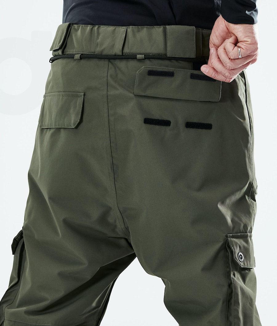 Olive Men's Dope Iconic 2021 Snowboard Pants | NZ_D2318