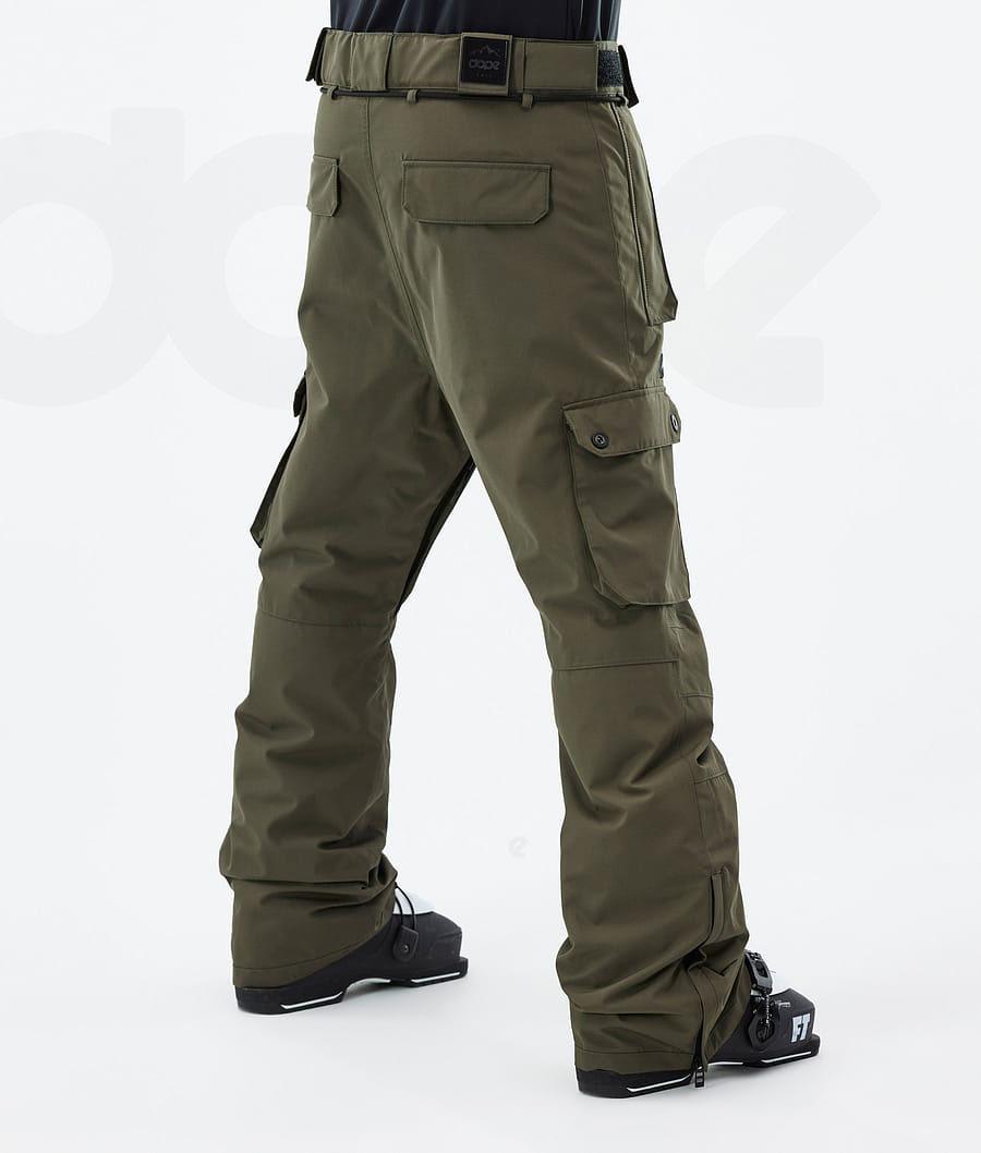 Olive Men's Dope Iconic Ski Pants | NZ_D1361